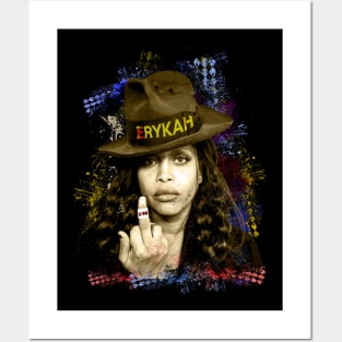 Erykah badu Posters and Art